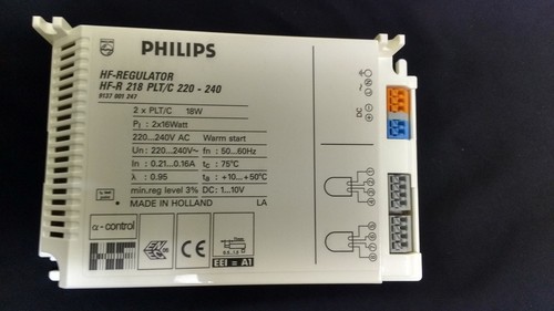 New philips 2 x 18w - 1x,
