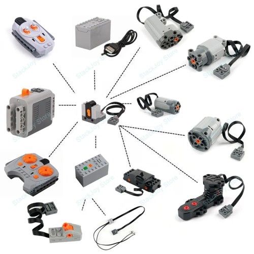 Diy power functions - power, parts