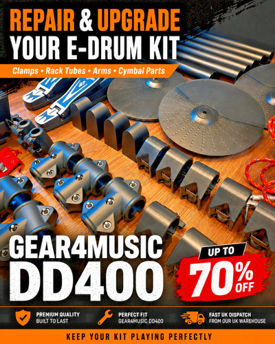 Gear4music dd400 drum rack - gear4music, e-drum